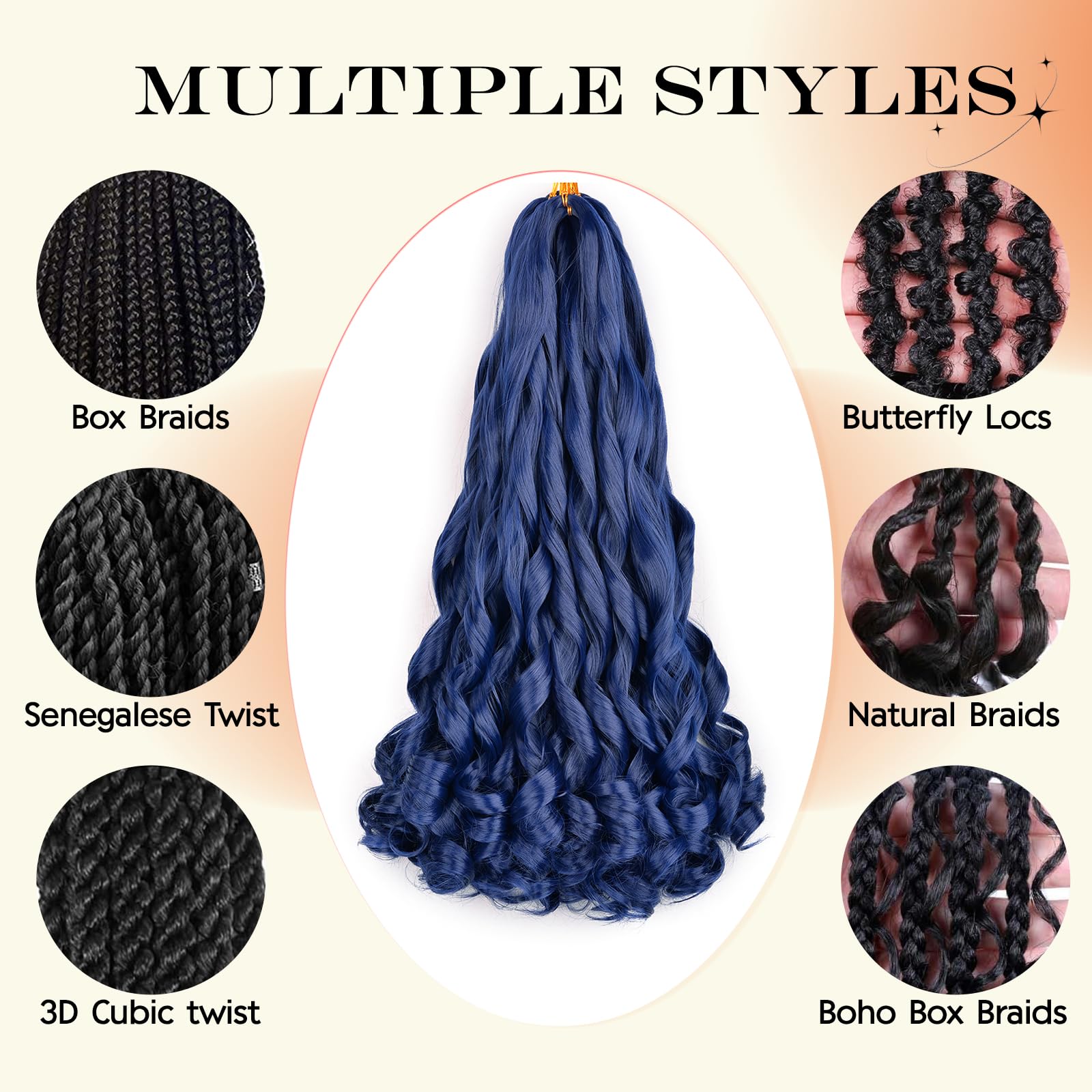 Vitorish hair 22in length showcase highlights long flowing strands