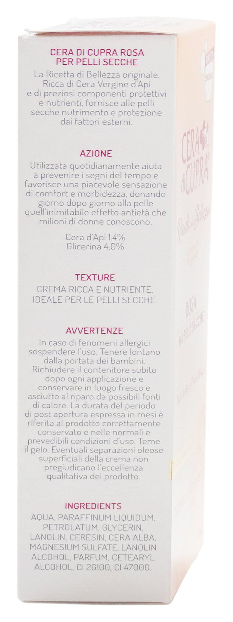 Vittleitaly Italian packaging emphasizes authentic premium skincare
