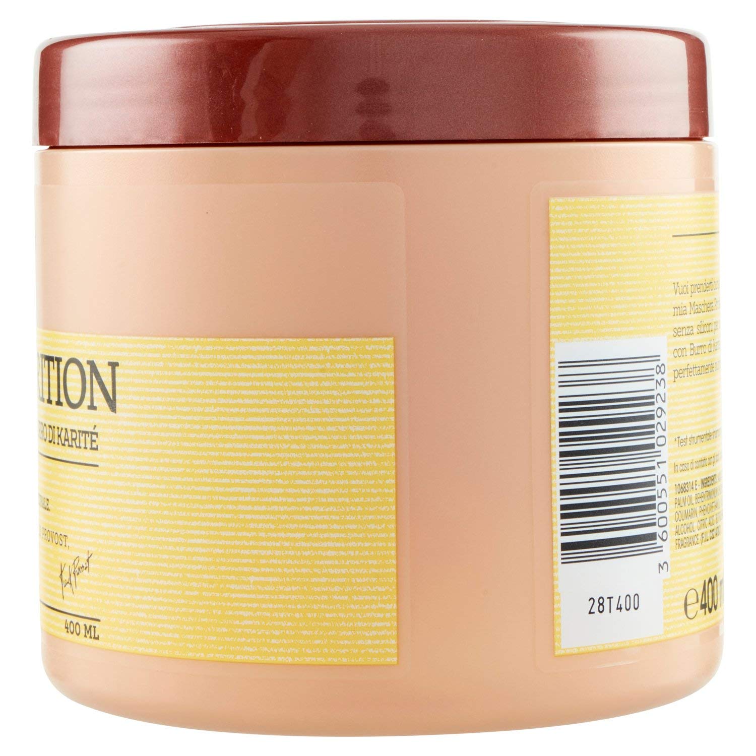 Vittleitaly Franck Provost Hair Mask 400ml professional line packaging design