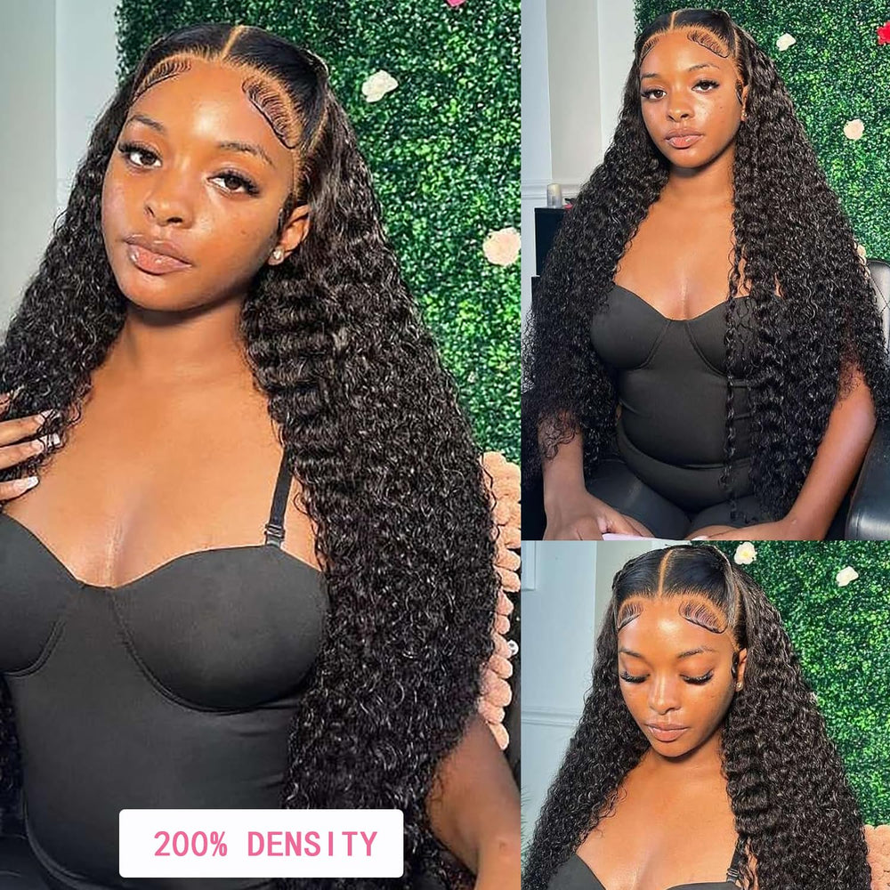 VIULKY 13x6 HD lace detail for seamless scalp blend