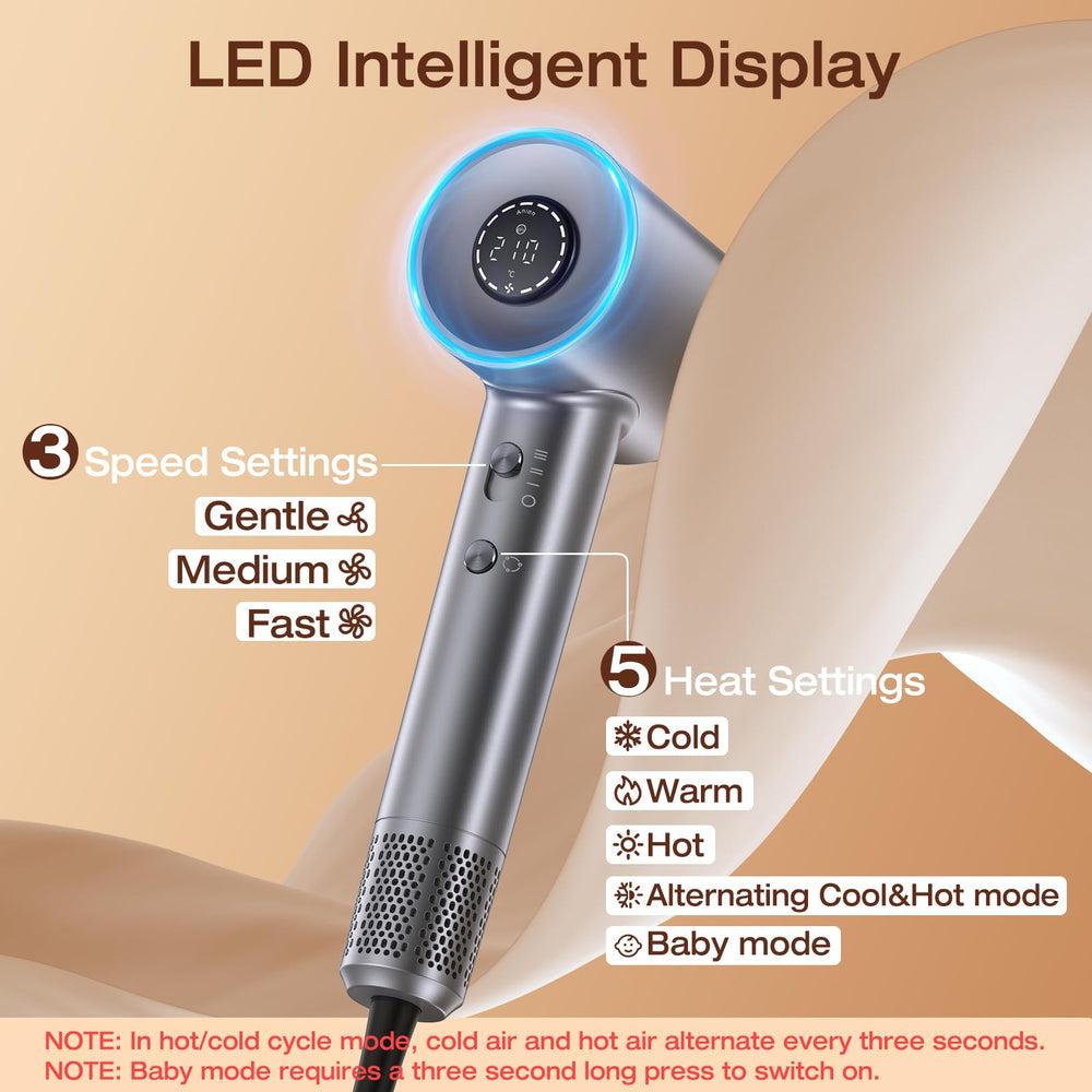 VivaEase ionic technology releases ions to smooth and shine hair.