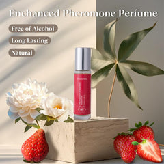 VivaFemme bottle close-up showing vibrant notes and packaging.