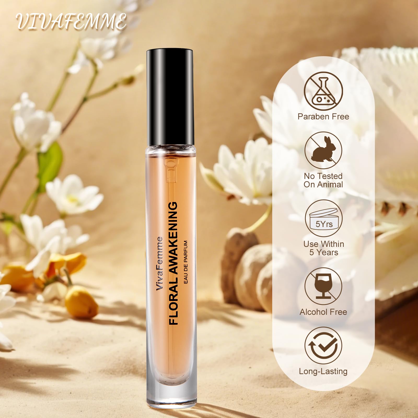 VivaFemme supports your fragrance journey with reliable customer service.
