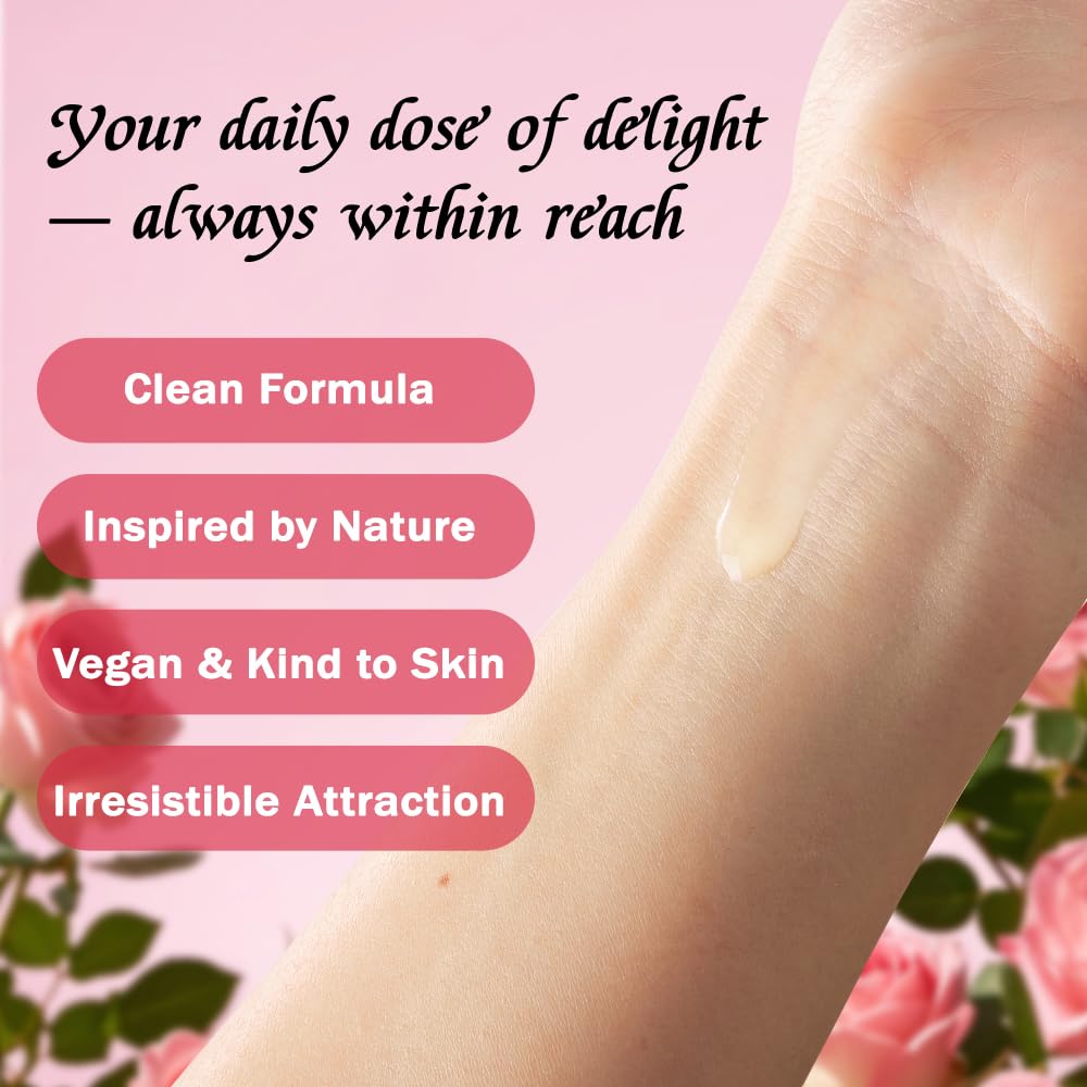 VivaFemme sensory fragrance on skin enhances mood and charm.