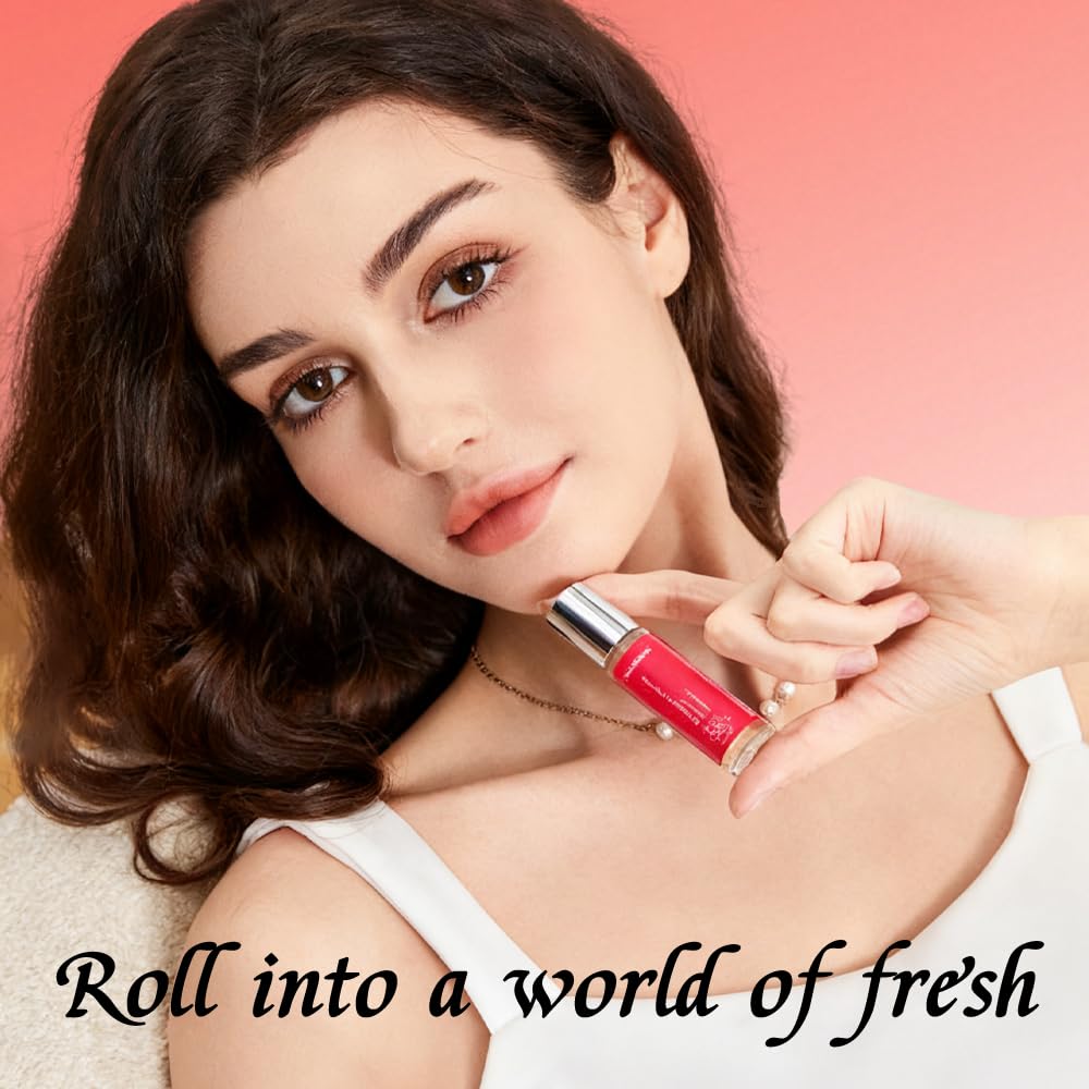 VivaFemme travel-size perfume oil ideal for quick touch-ups.