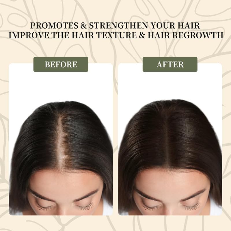 Overnight treatment with Vivccon Batana Oil for strength.