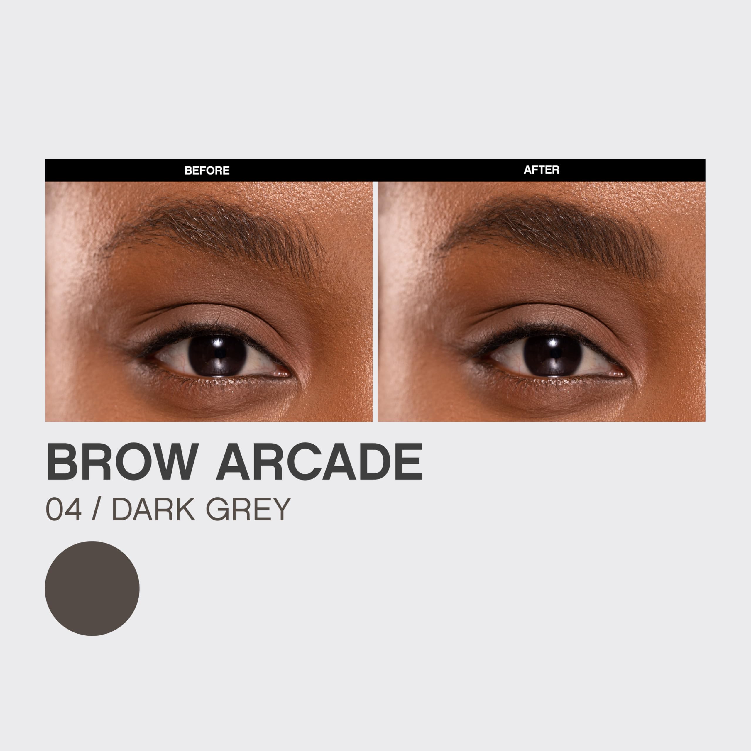 Vivienne Sabó Brow Arcade pencil-longwear-definition maintains brow shape throughout the day.