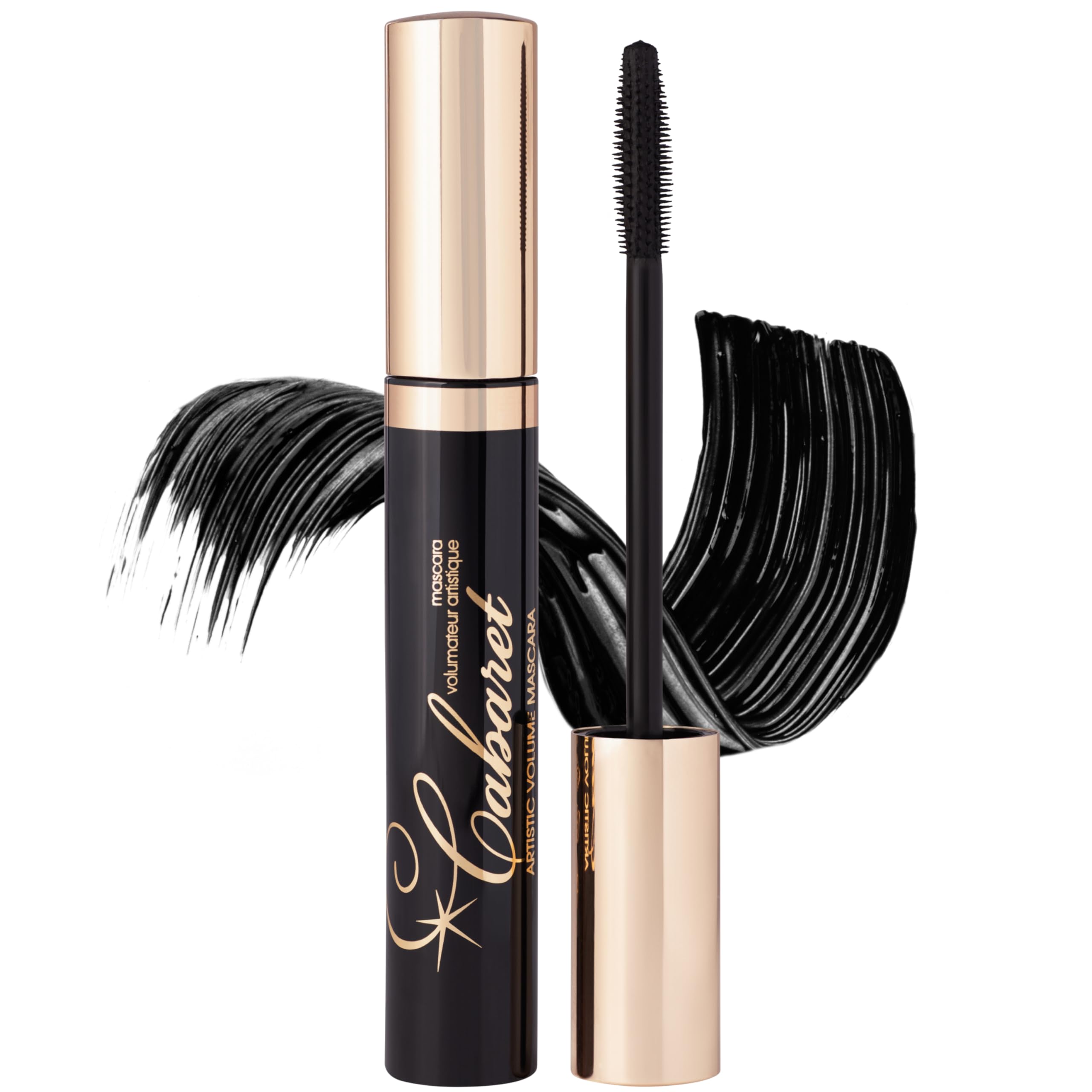 Vivienne Sabó Classic Mascara Cabaret wand enables precise, smooth application for defined everyday lashes.