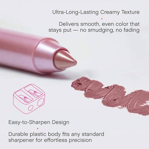 Creamy gel texture of Vivienne Sabó Lipliner glides smoothly.