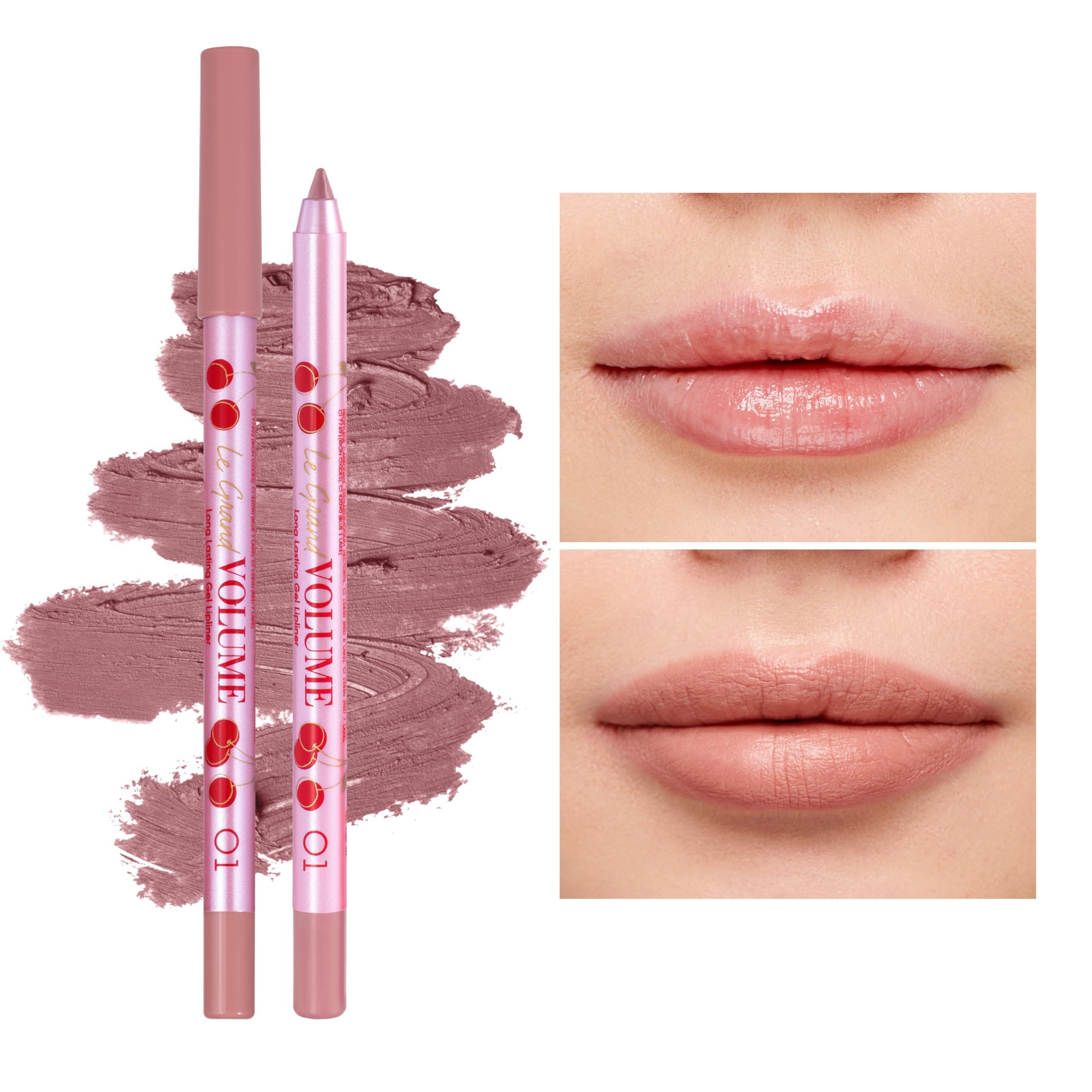 Packaging shot of Vivienne Sabó Gel Lipliner Le Grand Volume.