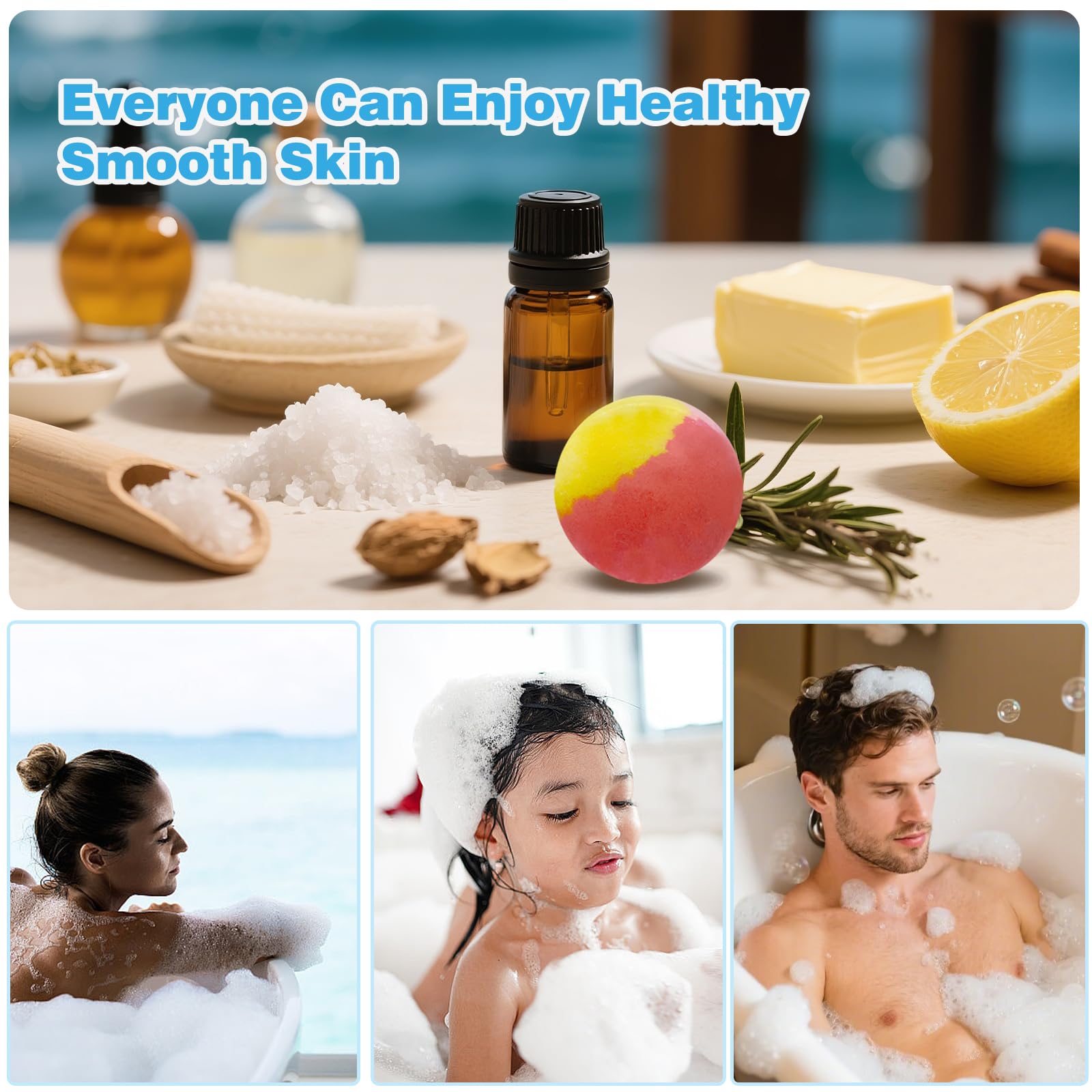 Vivifyrean bath bombs rose floral notes for pampering tub time.