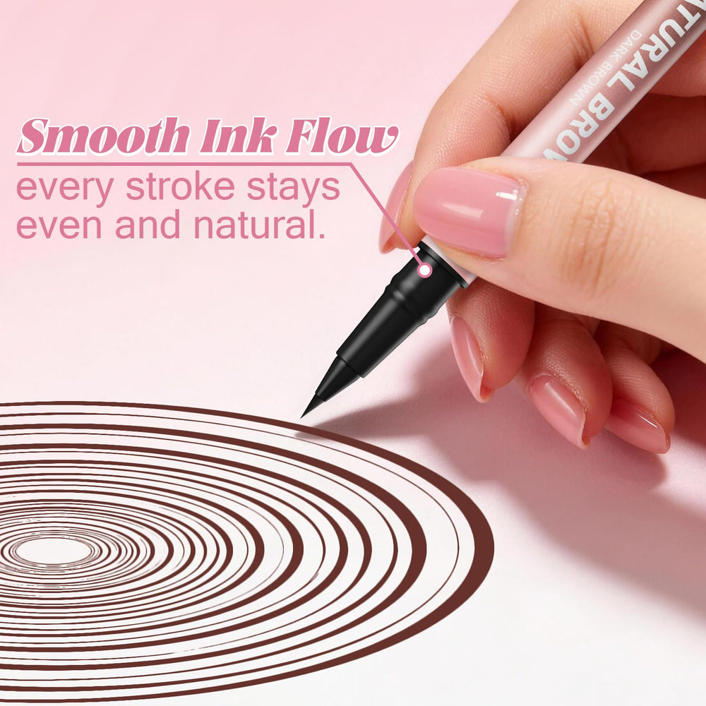 Vivitan easy-application brow pencil suitable for beginners.