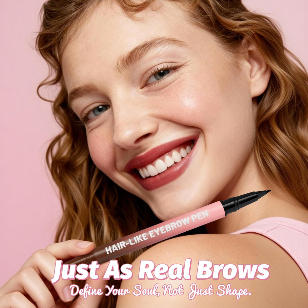 Vivitan waterproof eyebrow pencil formula resists moisture for lasting definition.