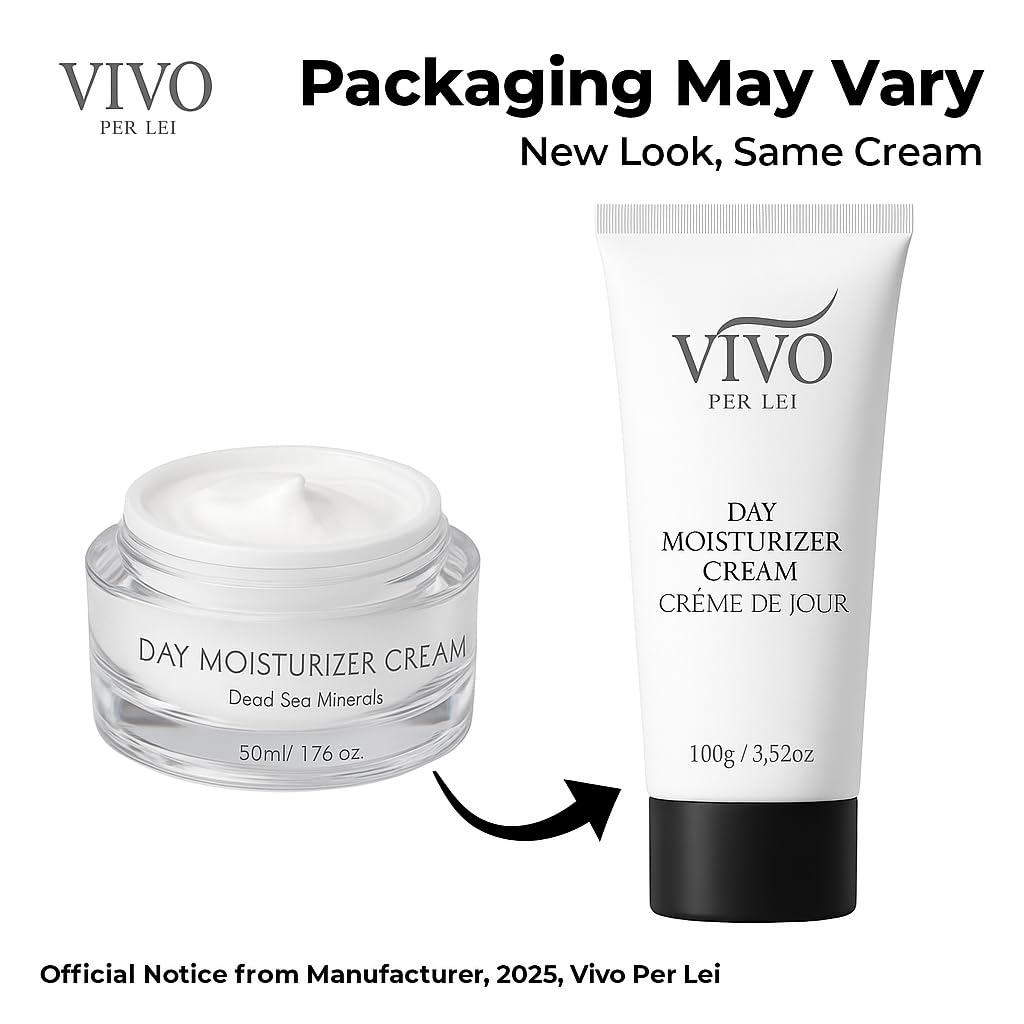Vivo Per Lei Dead Sea Day Cream texture during skin application for nourishing moisture.