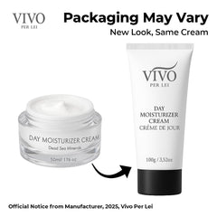 Vivo Per Lei Dead Sea Day Cream tube lightweight non-greasy formula for daytime use