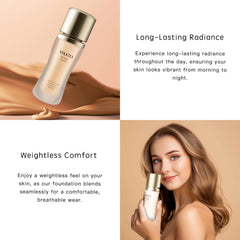 VIXATO Foundation Concealer shade range highlights adaptable tones for light to deep skin.