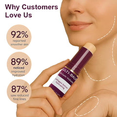 VKSpoa Wrinkle Bounce Balm Stick on neck skin for firmness