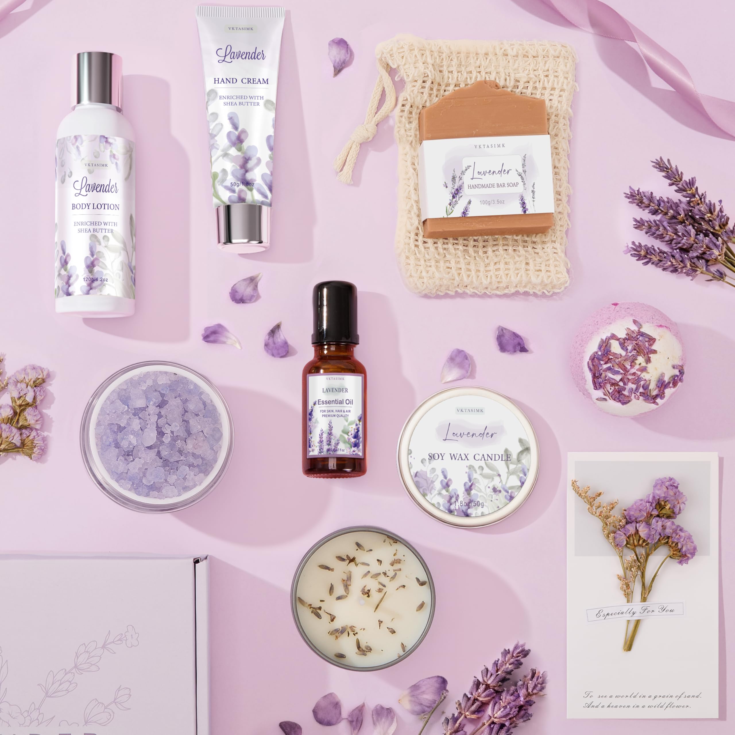 VKTASIMK Himalayan bath salts offer a soothing, restorative soak
