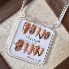 Vlazryk premium salon-quality acrylic nails that look natural and feel comfortable.