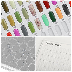 vnjaoi color-matching-swatch-book helps compare shades quickly for cohesive palettes.