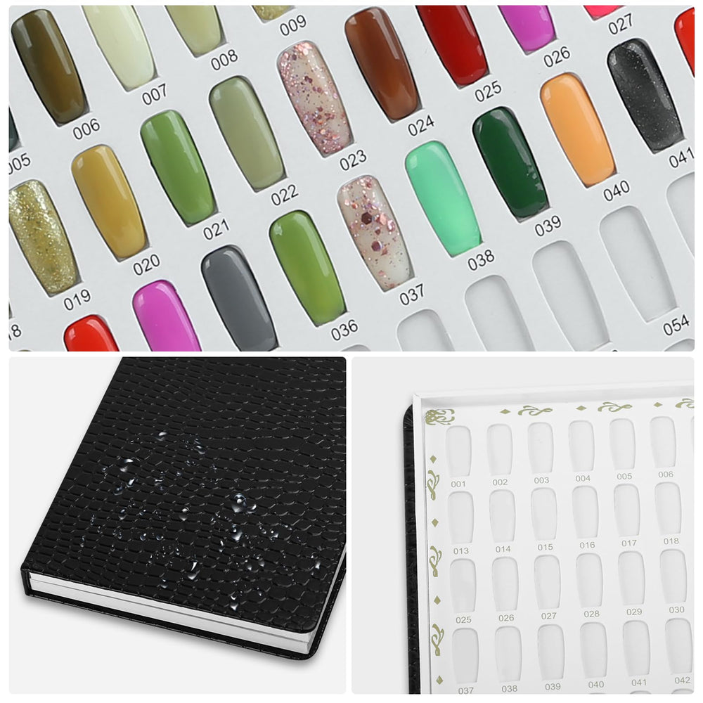 VNJAOI natural-color nail tips with flat back, ready for color testing