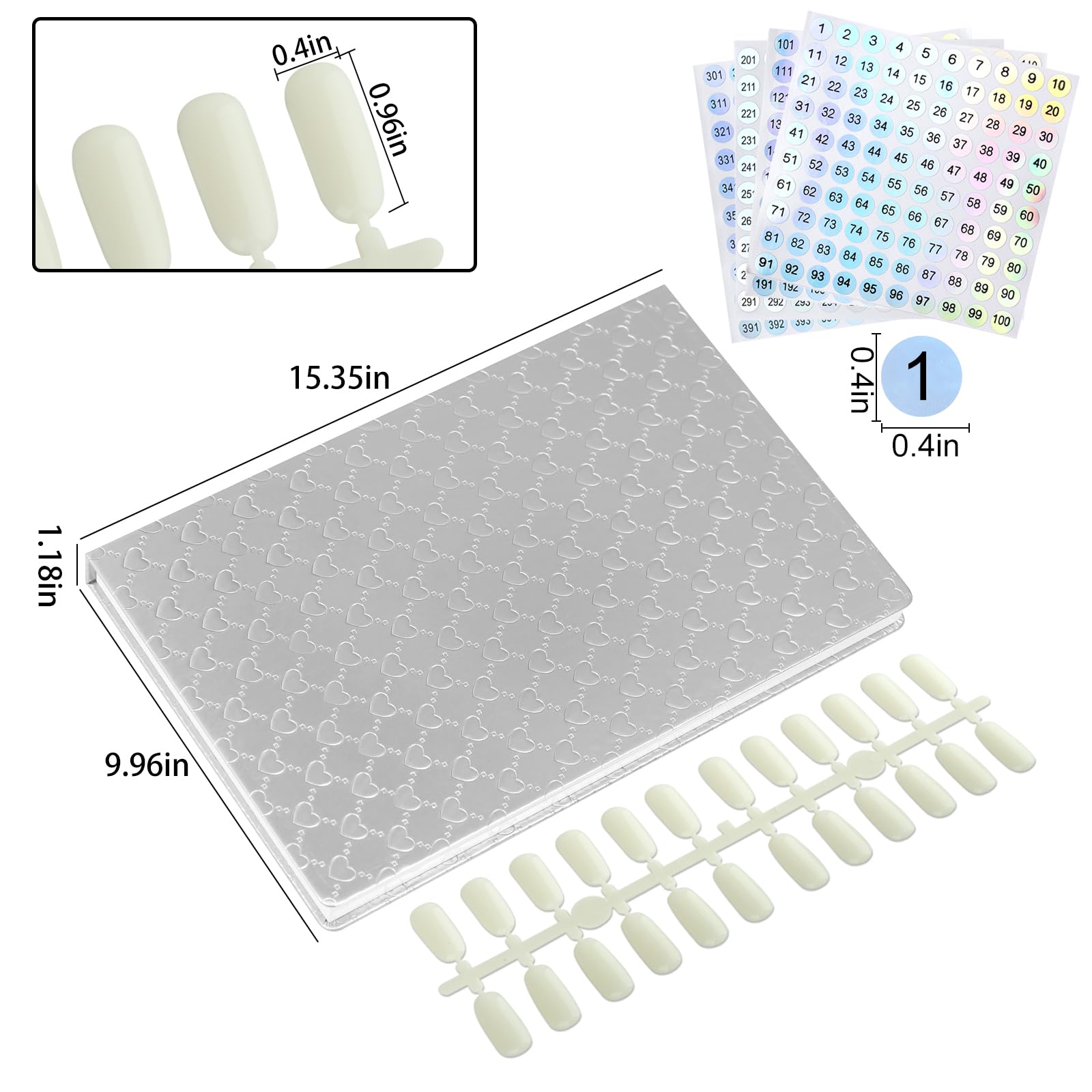 vnjaoi removable-reusable-swatch-tips let you swap colors during practice sessions.