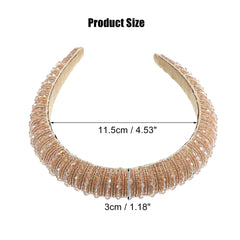 VOCOSTE Crystal Headband detailed stones emphasize durability and timeless sparkle.