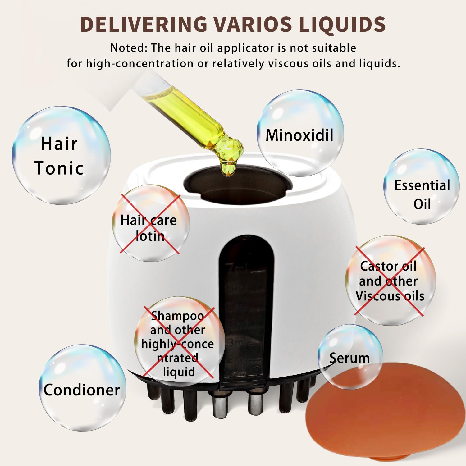 VODOZAVA Minoxidil Applicator Type-C charging ensures quick power top-up.
