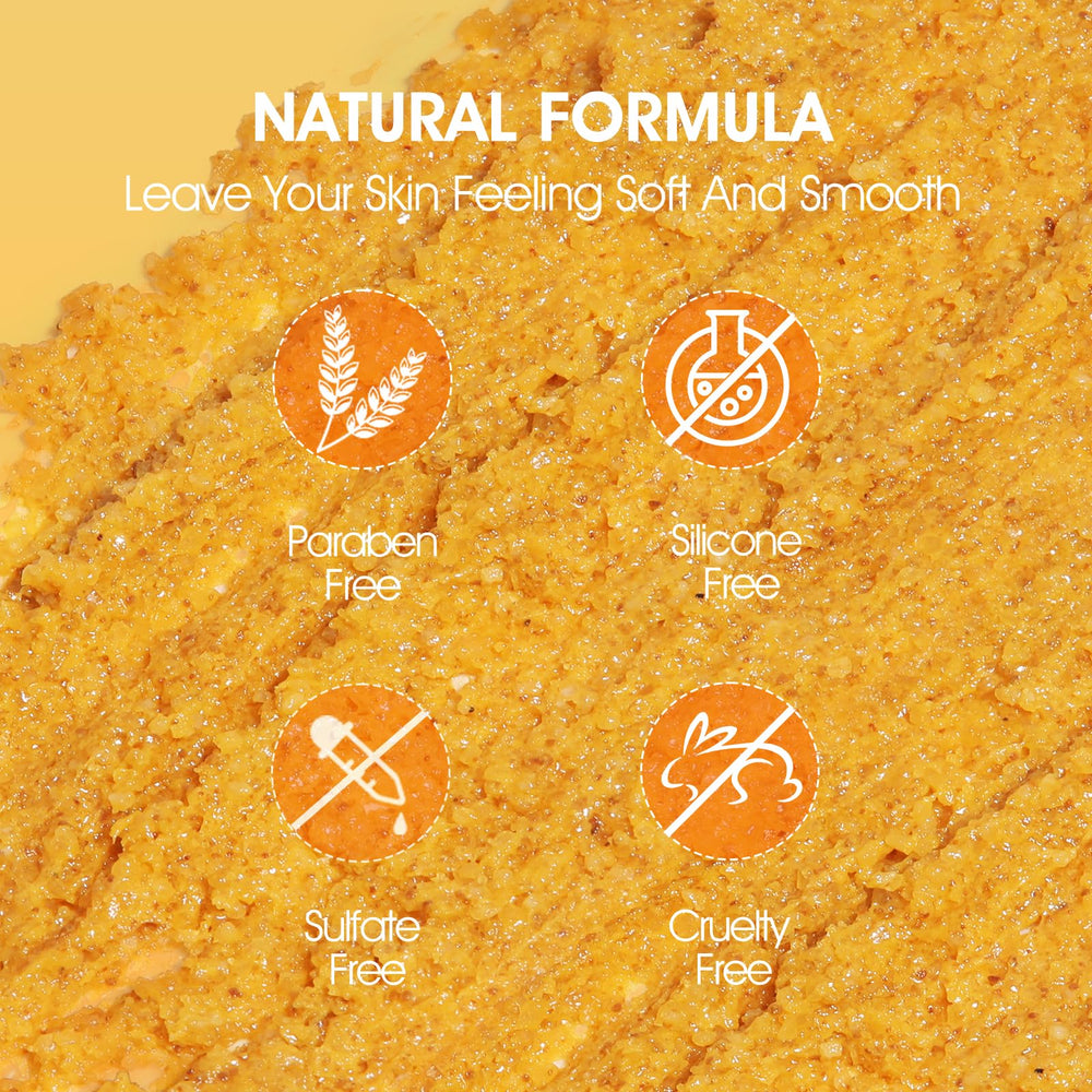 VOERUY foot scrub exfoliation for smooth feet