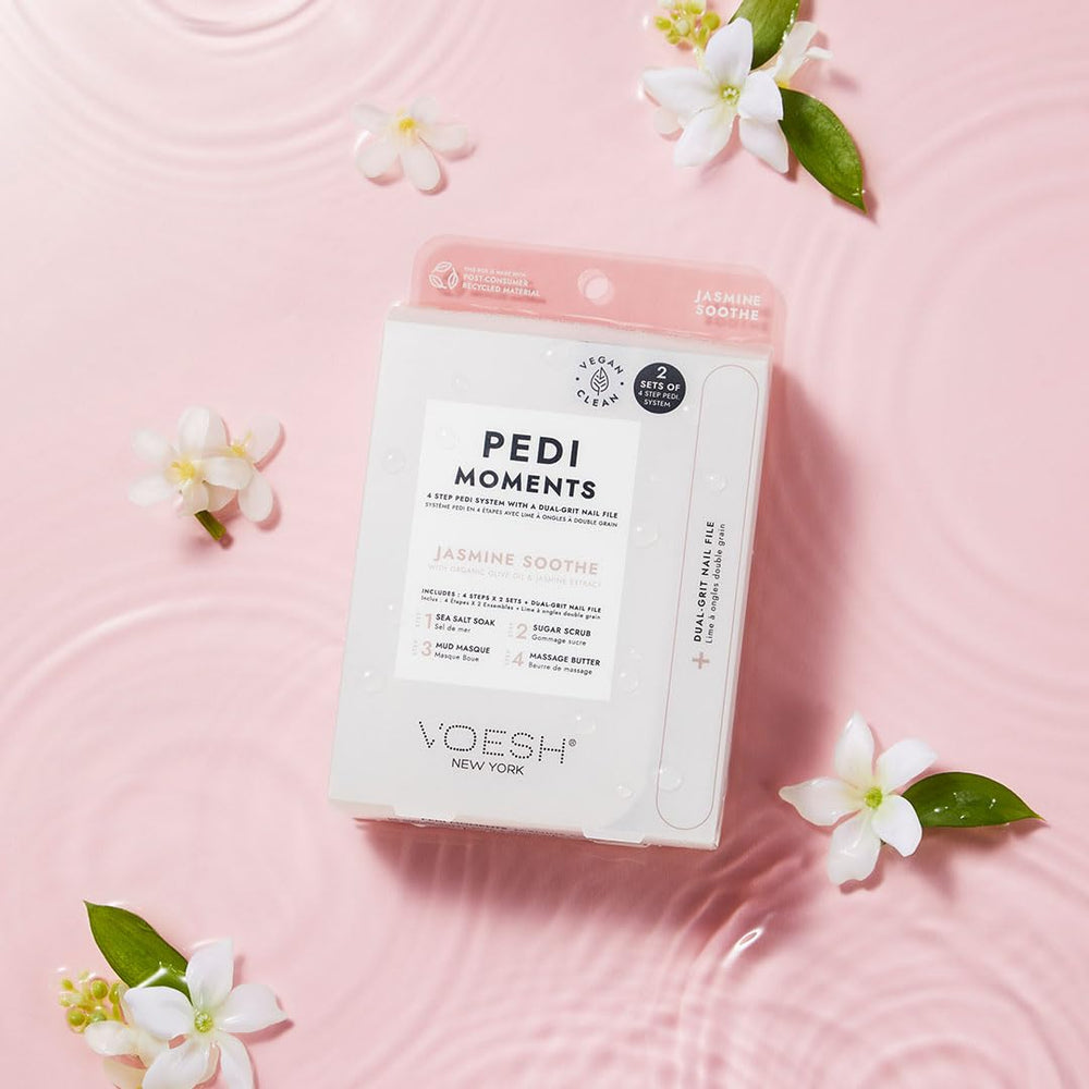 VOESH Spa pedicure supplies for convenient, mess-free home pedicures.