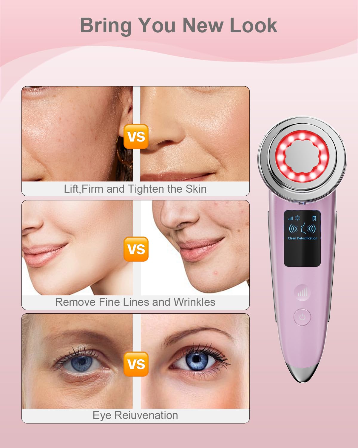 VOFEL Green light lift and firming for facial contours