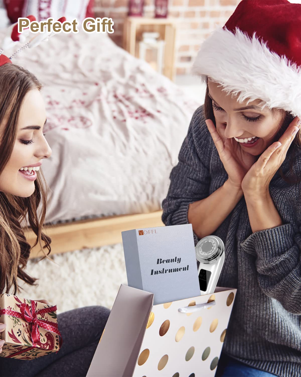 VOFEL USB rechargeable design for on-the-go skincare sessions
