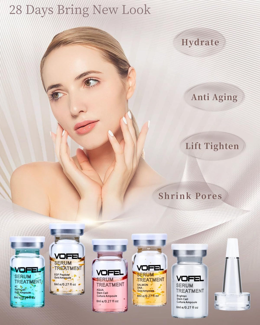 VOFEL Vitamin C brightening serum for even skin tone.