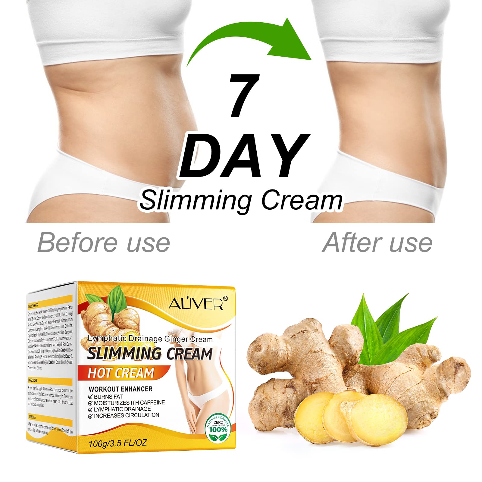 VOGSIG body shaping cream close-up illustrating moisturizing texture.