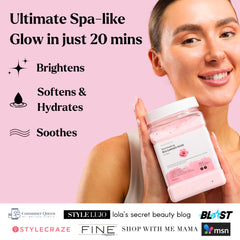 VogueNow Bulgarian rose jelly mask delivers radiant glow