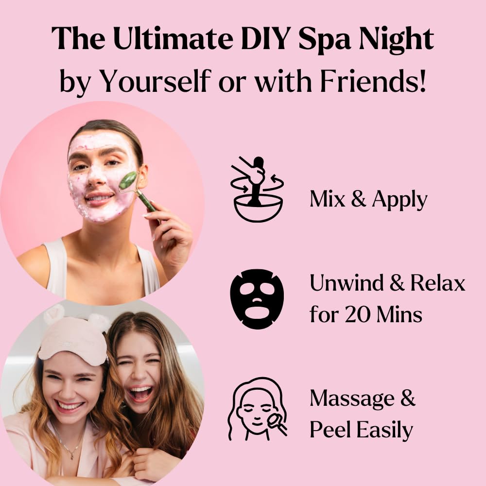 VogueNow silicone spatula included for easy mask handling