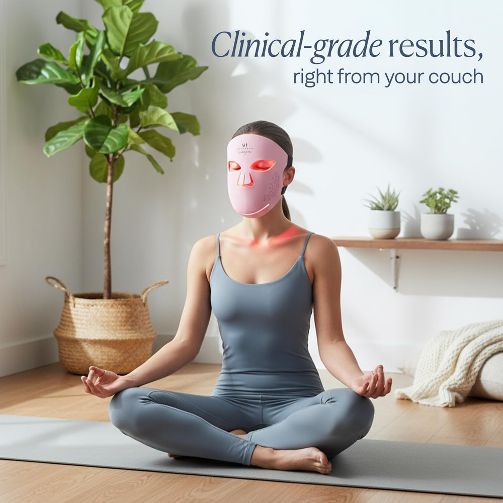 VogueNow LuminX Pro wireless design enables cordless at-home sessions.