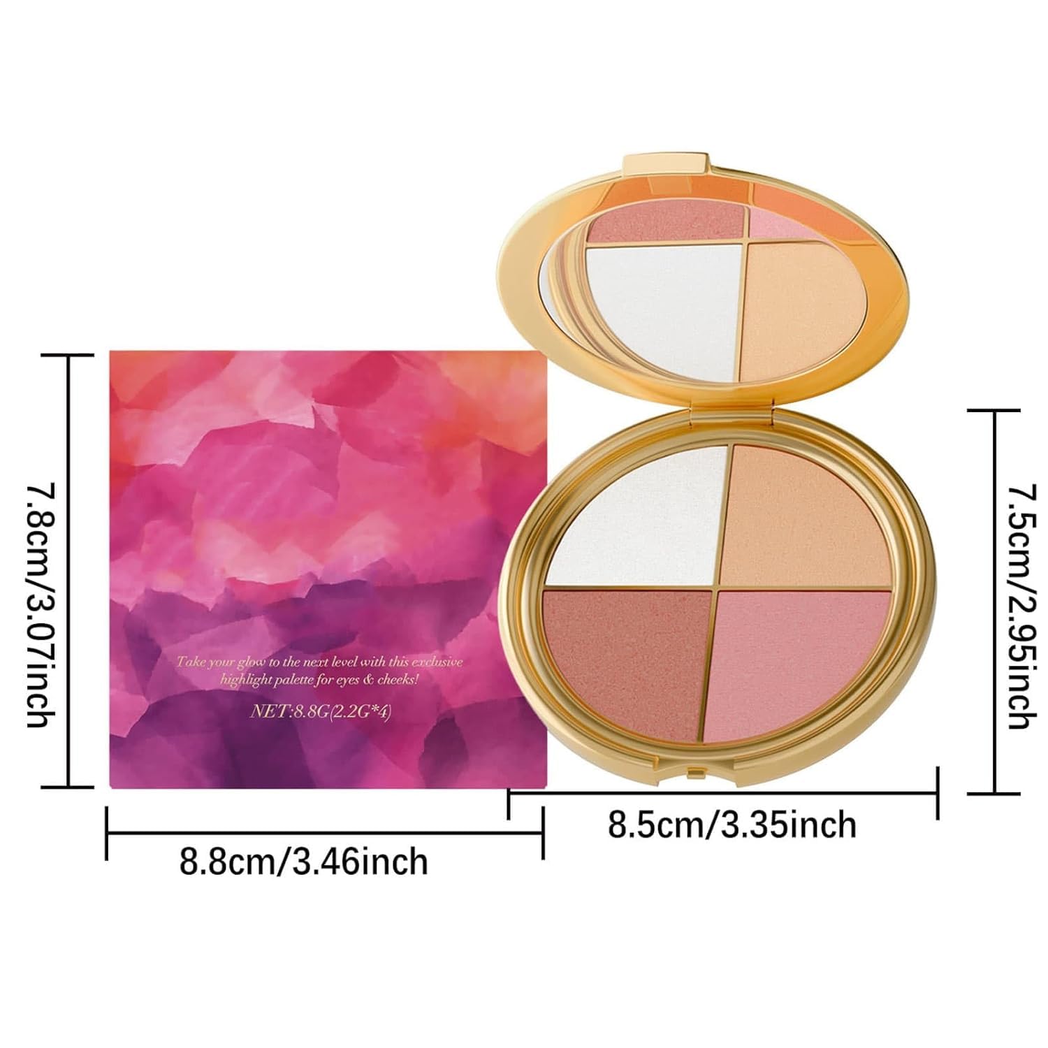 VOGUZY smooth blendable formula glides for effortless application