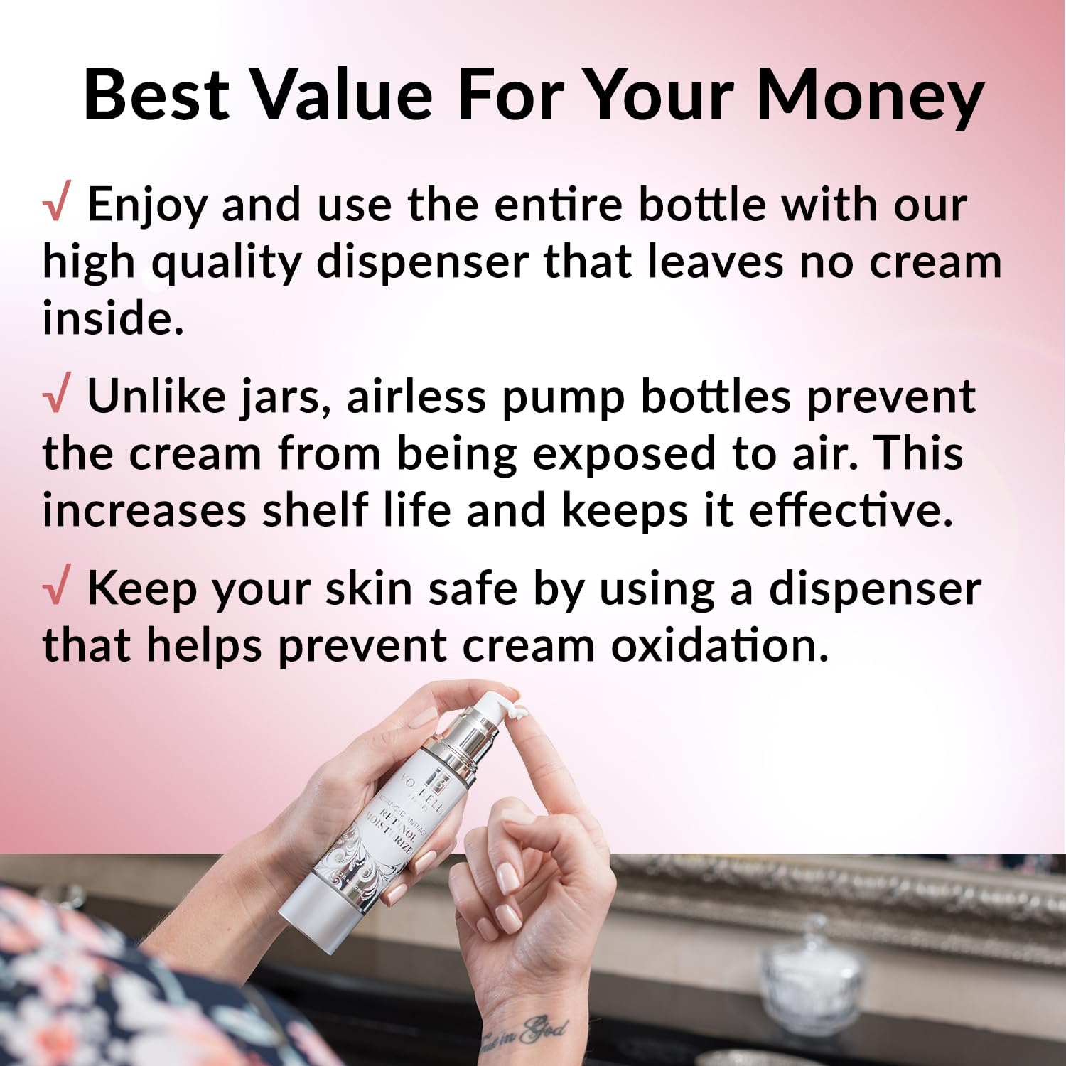 VOIBELLA BEAUTY Natural organic ingredients support gentle anti-aging care.