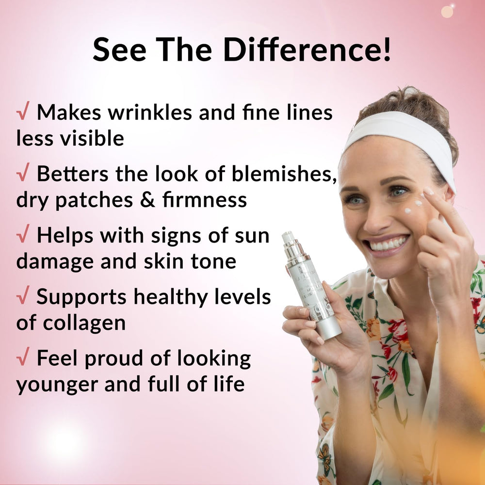 VOIBELLA BEAUTY Pore-refining cream jar promotes smoother skin texture.