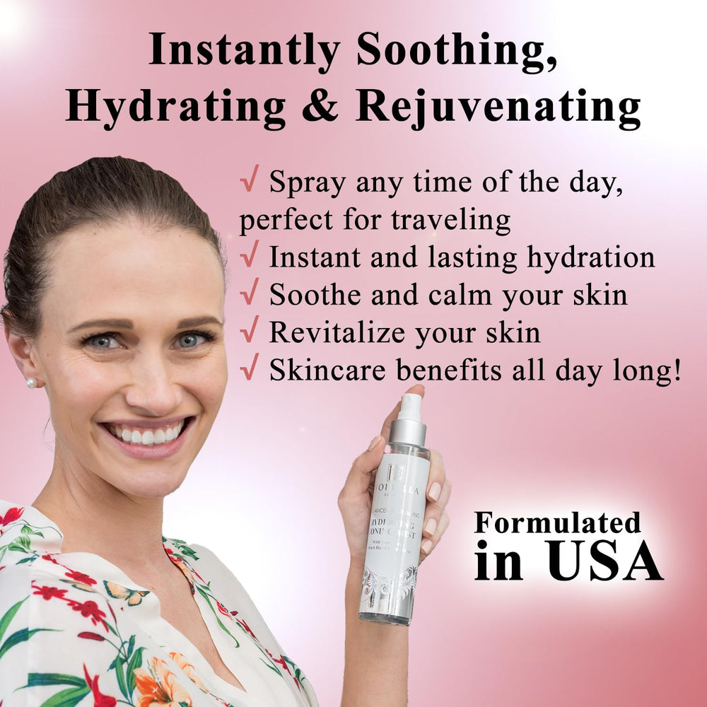 VOIBELLA BEAUTY toner with aloe vera for calm, nourished skin.
