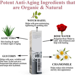 VOIBELLA BEAUTY toner spray applied to skin for quick hydration.