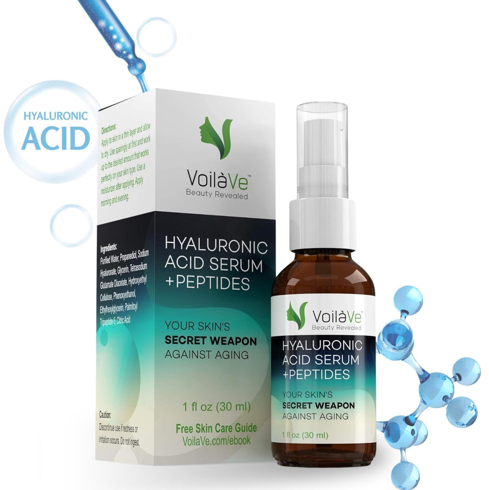 VoilaVe serum creates a subtle glow and refined skin texture.