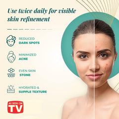 VoilaVe serum offers a lightweight, fast-absorbing finish on the skin.
