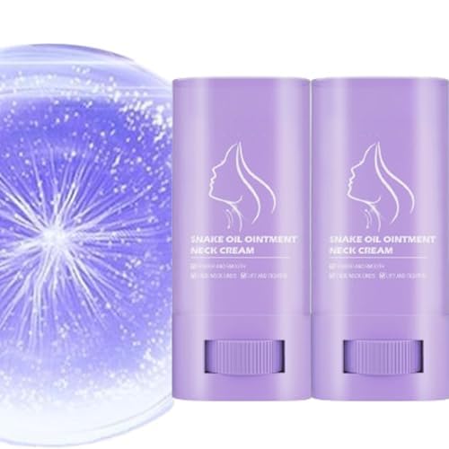VOKSODHCK Samuwak neck care stick application showing hydration and subtle lifting.