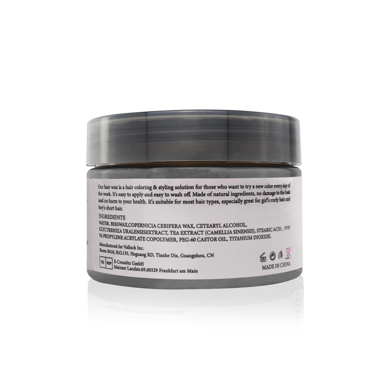 VolLuck easy rinse-off wax for daily use and quick refresh.
