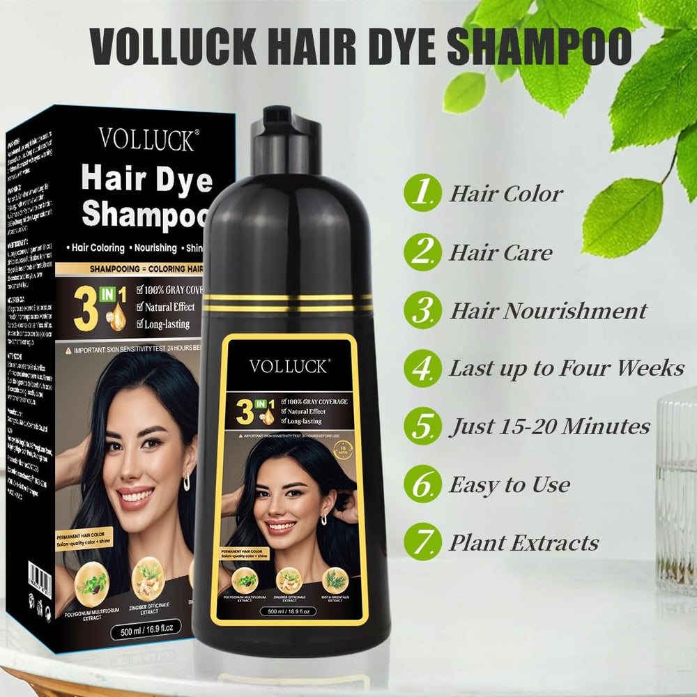 VolLuck hair color application for even coloring.