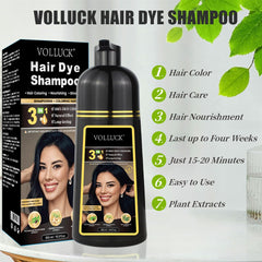 VolLuck hair color application for even coloring.