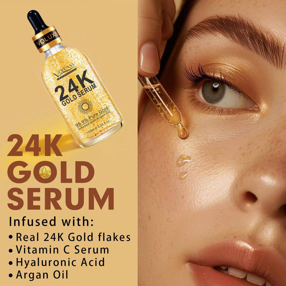 Voluxss serum pump dispensing for easy application.
