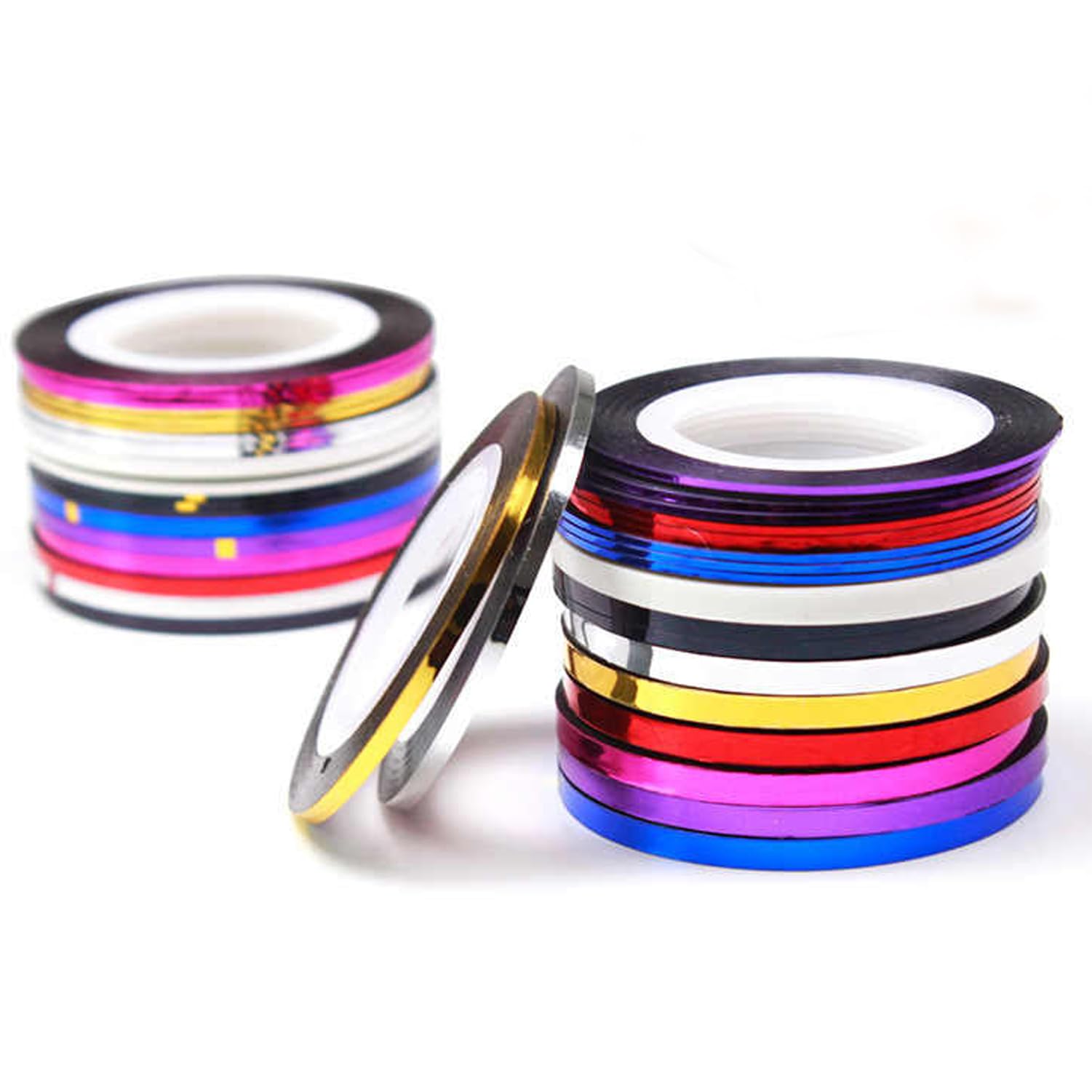 Vonrui metallic gold and silver tapes add luxe shine to designs.